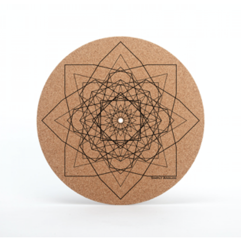 Printed cork slip mats